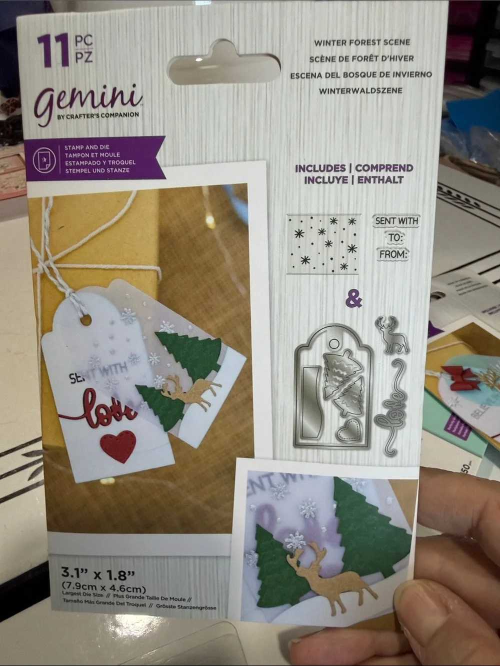 Crafters Companion Gift Tag Die Sets and Vellum Paper Pads